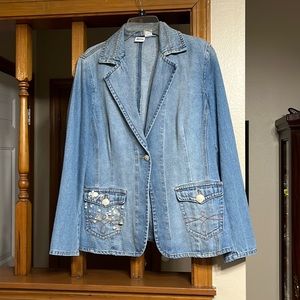 Jean Jacket by Together NWOT size 16